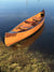 Stitch and Glue 16' Canoe in lake