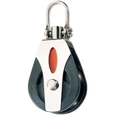 SINGLE SWIVEL BLOCK B/B 30MM MWL 660 LBS.