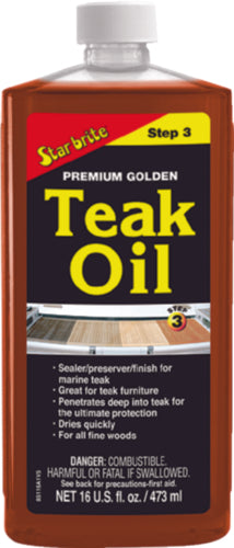 PREMIUM TEAK OIL 16 OZ