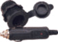 Sea-Dog 4261161 Deluxe Power Socket, Cap &amp; Plug, 12V