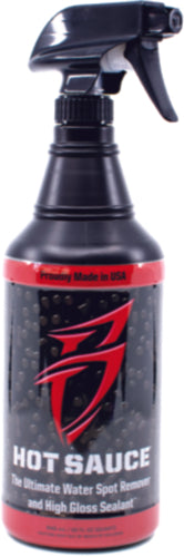 Boat Bling Hot Sauce Ultimate Hard Water Spot Remover With High Gloss Wax Sealant, 32oz.